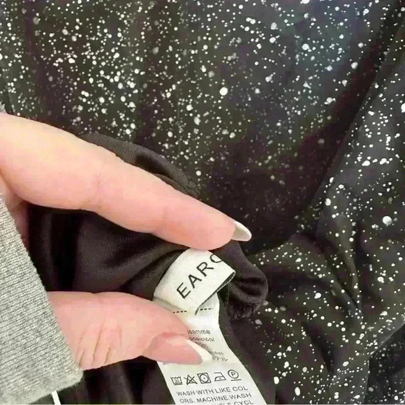 SHEIN Black Sparkly  Dress - Picture 3 of 6